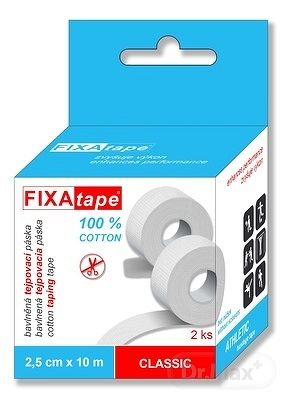 FIXAtape Classic tejpovací páska 2.5cm x 10m 2 ks