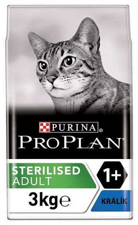 Purina Pro Plan Cat Sterilised Rabbit 3 kg