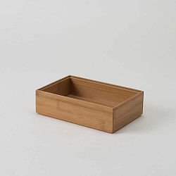 Bambusový box Compactor, 22,5 × 15 × 6,35 cm