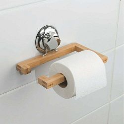 Bambusový nástenný držiak na toaletný papier Compactor