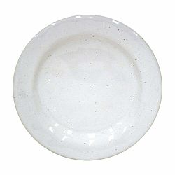 Biely dezertný tanier z kameniny Casafina Fattoria, ⌀ 23 cm