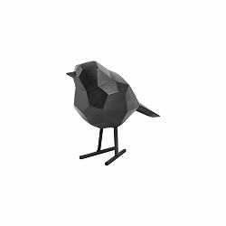Čierna dekoratívna soška PT LIVING Bird Small Statue