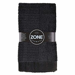 Čierny uterák Zone Classic, 50 x 100 cm