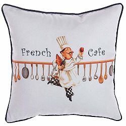 Obliečka na vankúš Apolena French Café, 43 × 43 cm