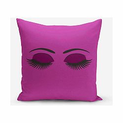 Ružová obliečka na vankúš Minimalist Cushion Covers Lash, 45 × 45 cm