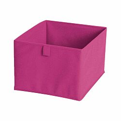 Ružový textilný úložný box JOCCA, 30 × 30 cm