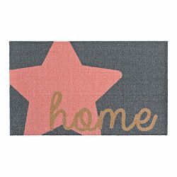 Sivo-ružová rohožka Zala Living Design Star Home Grey Pink, 50 × 70 cm