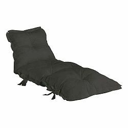 Tmavosivý variabilný futon vhodný do exteriéru Karup OUT™ Sit&Sleep Dark Grey