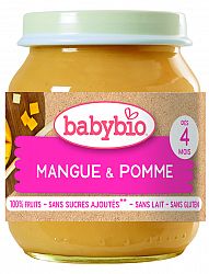 Babybio Mango a jablko BIO 130 g