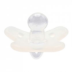 Canpol babies 100% Silicone Soother Symmetrical cumlík white 1 ks