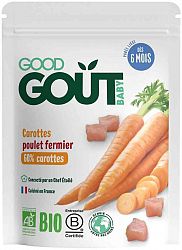Good Gout Bio Kapsička mrkva s farmárskym kuriatkom 190 g
