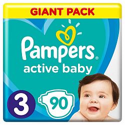Pampers Active Baby 3 90 ks