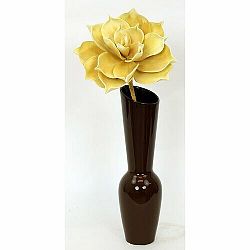 Keramická váza Bermea, hnedá