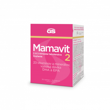 GS Mamavit 2 Těhotenství a kojení 30 kapsúl