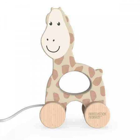 Matchstick Monkey ťahacia hračka žirafa